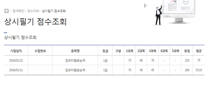 컴퓨터 활용 능력 1 급 강의 컴퓨터활용능력 1급 필기 준비기간 및 방법 (합격수기, 팁, cbt, 불합격, 핵심요약) : 네이버 블로그